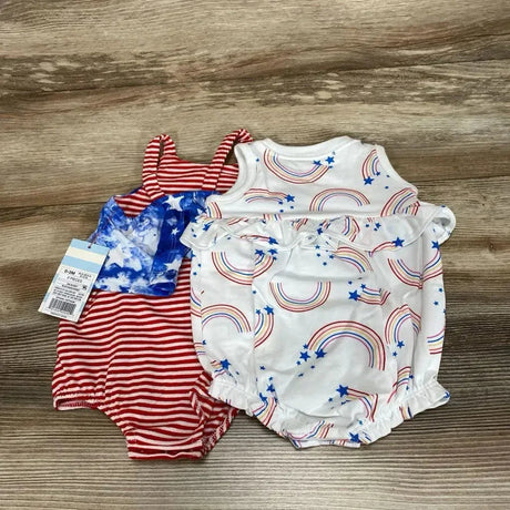 NEW Cat & Jack Baby Rainbow Romper sz 0-3m - Me 'n Mommy To Be