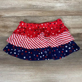 Tiered Stars & Stripes Skirt sz 0-3m - Me 'n Mommy To Be