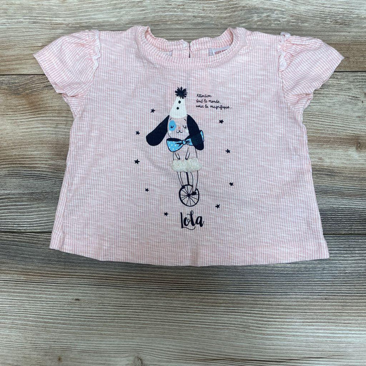 Zara BabyGirl Striped Shirt sz 3-6M - Me 'n Mommy To Be