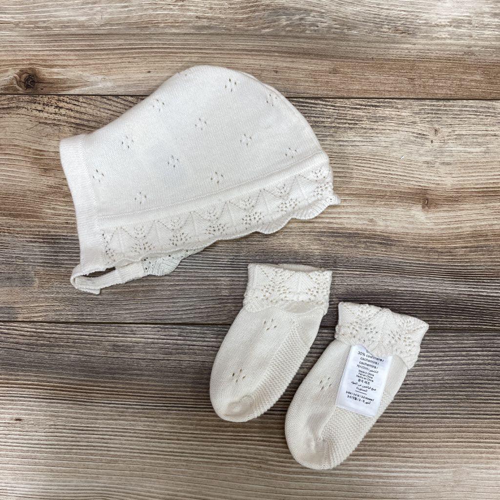 Pottery Barn Kids Cashmere Bonnet & Bootie Set - Me 'n Mommy To Be