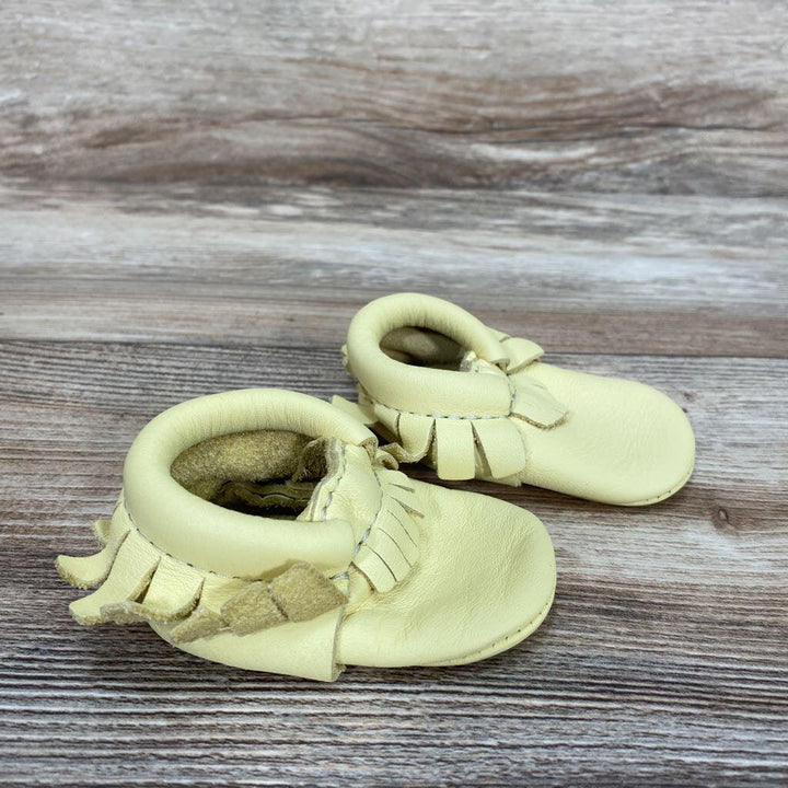 Freshly Picked Soft Sole Leather Moccasins size 0c - Me 'n Mommy To Be