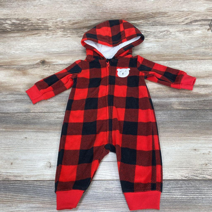 Carter's Fleece Hooded Coverall sz 3M - Me 'n Mommy To Be