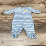 Carter's Terry Cloth Striped Sleeper sz NB - Me 'n Mommy To Be