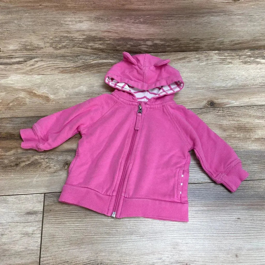 Hanna Andersson Full Zip Solid Hoodie sz 6-12m - Me 'n Mommy To Be