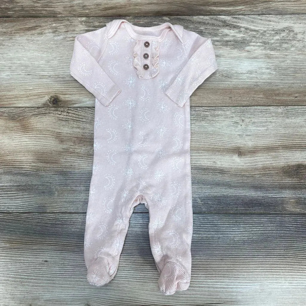 Rabbit Moon Footed Coverall sz 0-3m - Me 'n Mommy To Be