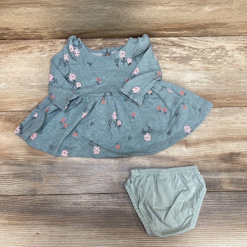 Just One You Floral Dress & Bloomers sz NB - Me 'n Mommy To Be