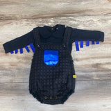 Chua Bodysuit & Faux Fur Romper Set sz 3-6m - Me 'n Mommy To Be