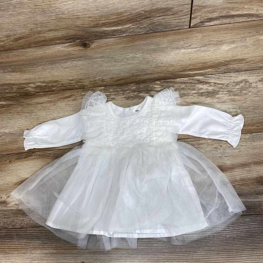 NWoT Tulle Overlay Dress sz NB - Me 'n Mommy To Be