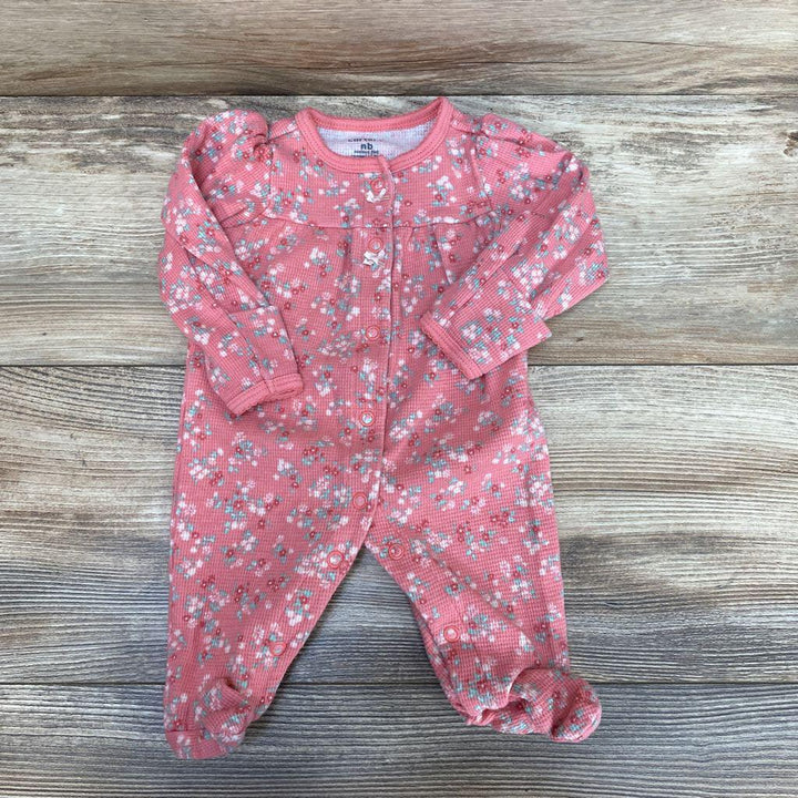 Carter's Floral Sleeper sz NB - Me 'n Mommy To Be