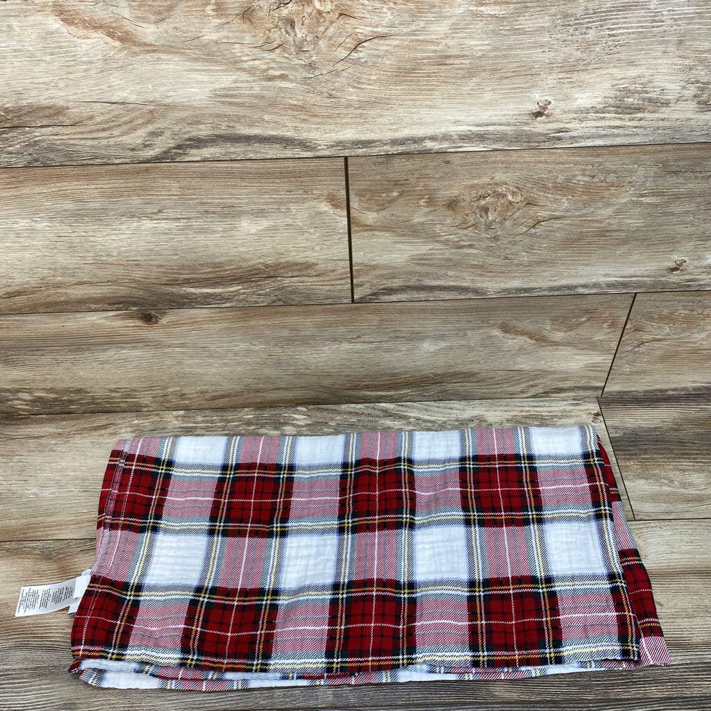 Pottery Barn Kids Plaid Receiving Blanket sz 47"x47" - Me 'n Mommy To Be