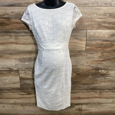 Kimi+Kai Maternity "Lyanna" Lace Bodycon Bridal Dress sz XS - Me 'n Mommy To Be