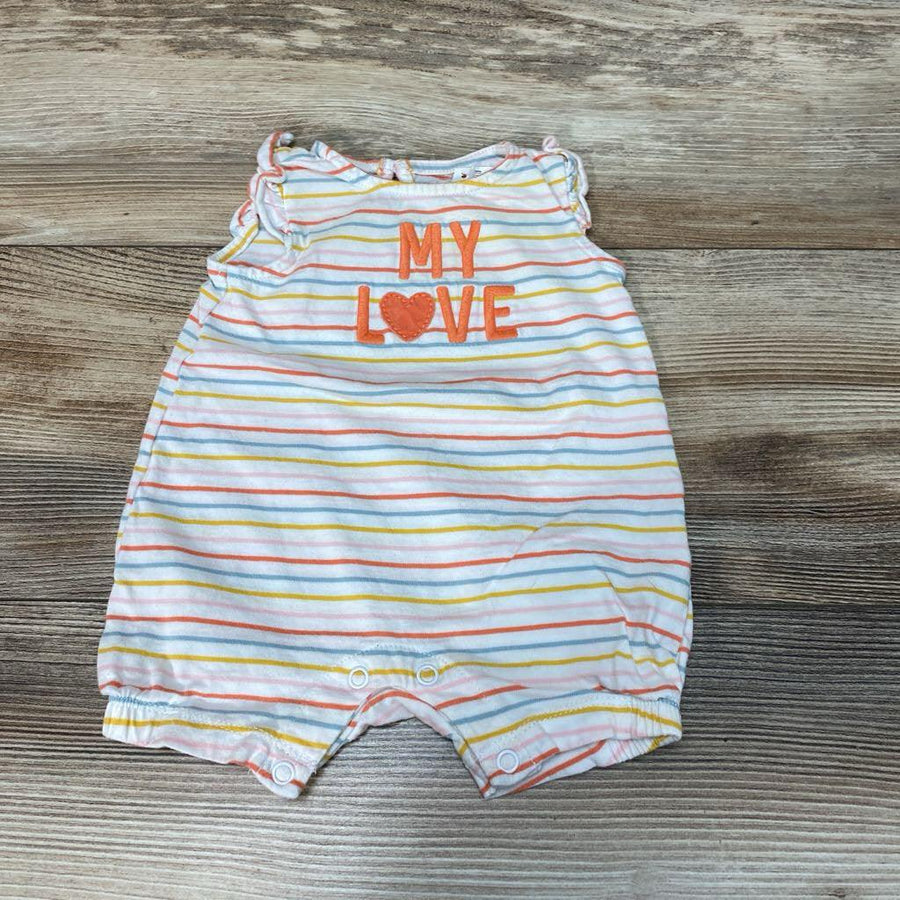 Just One You Striped Shortie Romper sz 3m - Me 'n Mommy To Be