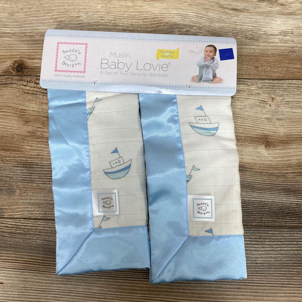 NEW Swaddle Designs 2Pk Lovies - Me 'n Mommy To Be