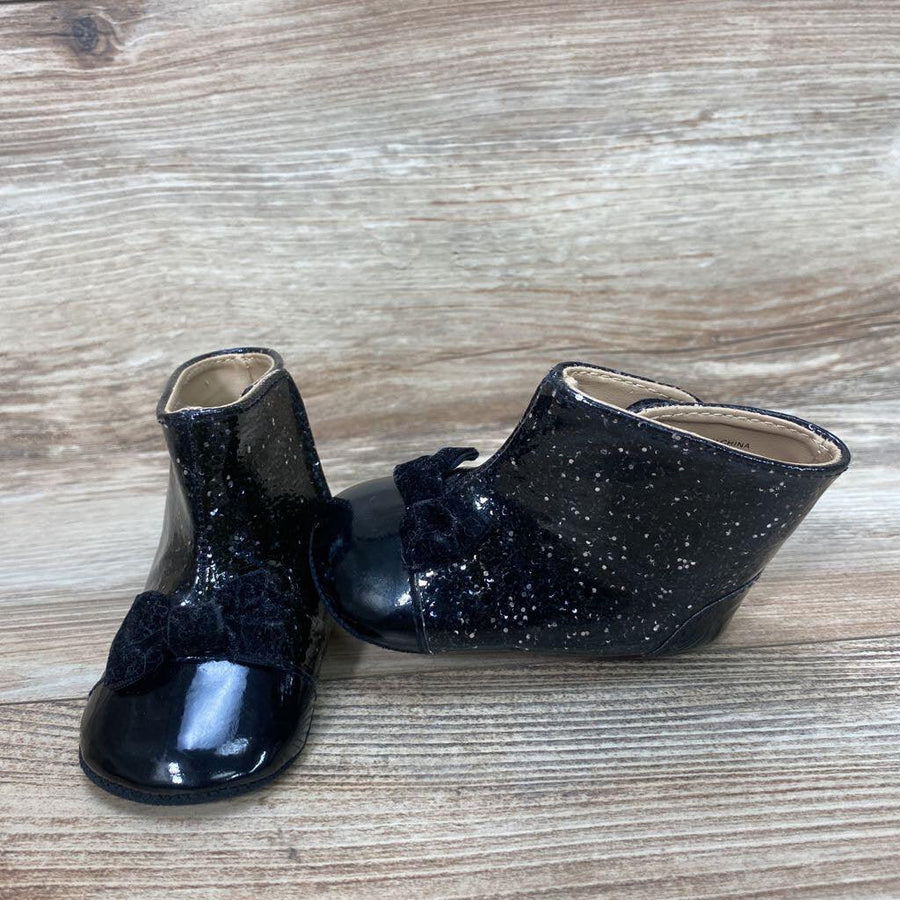 Kate Spade Sparkle Crib Boots w/ Bows sz 3-6m - Me 'n Mommy To Be