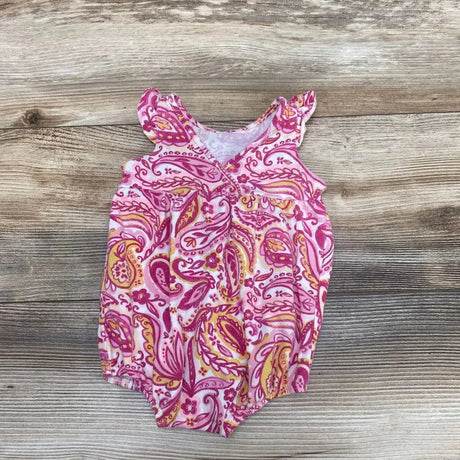 Cat & Jack Tank Paisley Romper sz 0-3m - Me 'n Mommy To Be