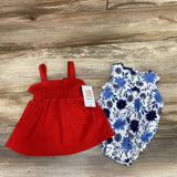 NEW Just One You 3pc Floral Romper Set sz 3m - Me 'n Mommy To Be