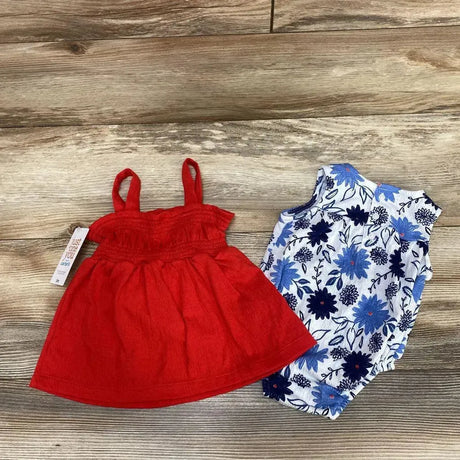 NEW Just One You 3pc Floral Romper Set sz 3m - Me 'n Mommy To Be