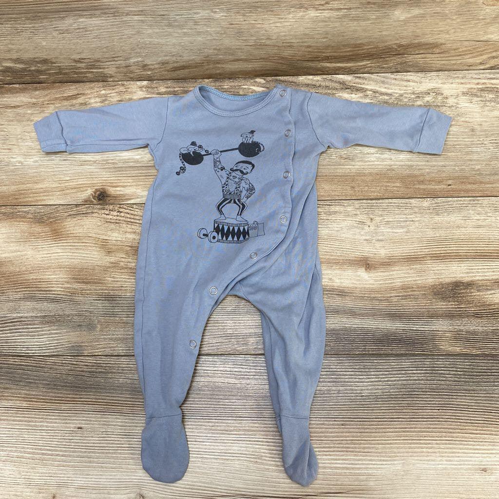 No Biggie Circus Strong Man Footie sz NB - Me 'n Mommy To Be
