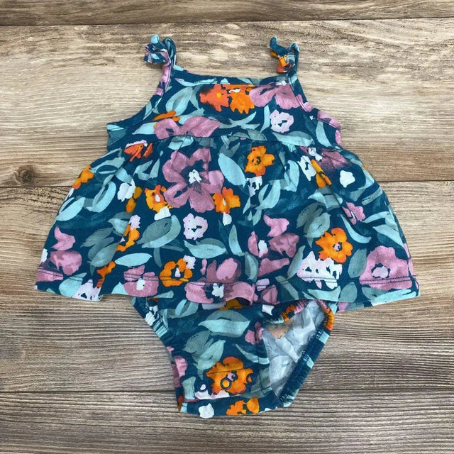 Carter's Floral Bodysuit Dress sz 6m - Me 'n Mommy To Be