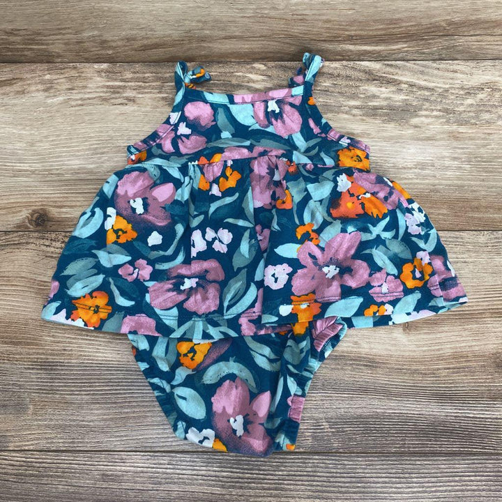 Carter's Floral Bodysuit Dress sz 6m - Me 'n Mommy To Be
