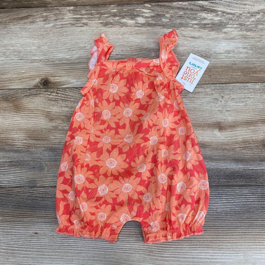 NEW Just One You Floral Shortie Romper sz 3m - Me 'n Mommy To Be