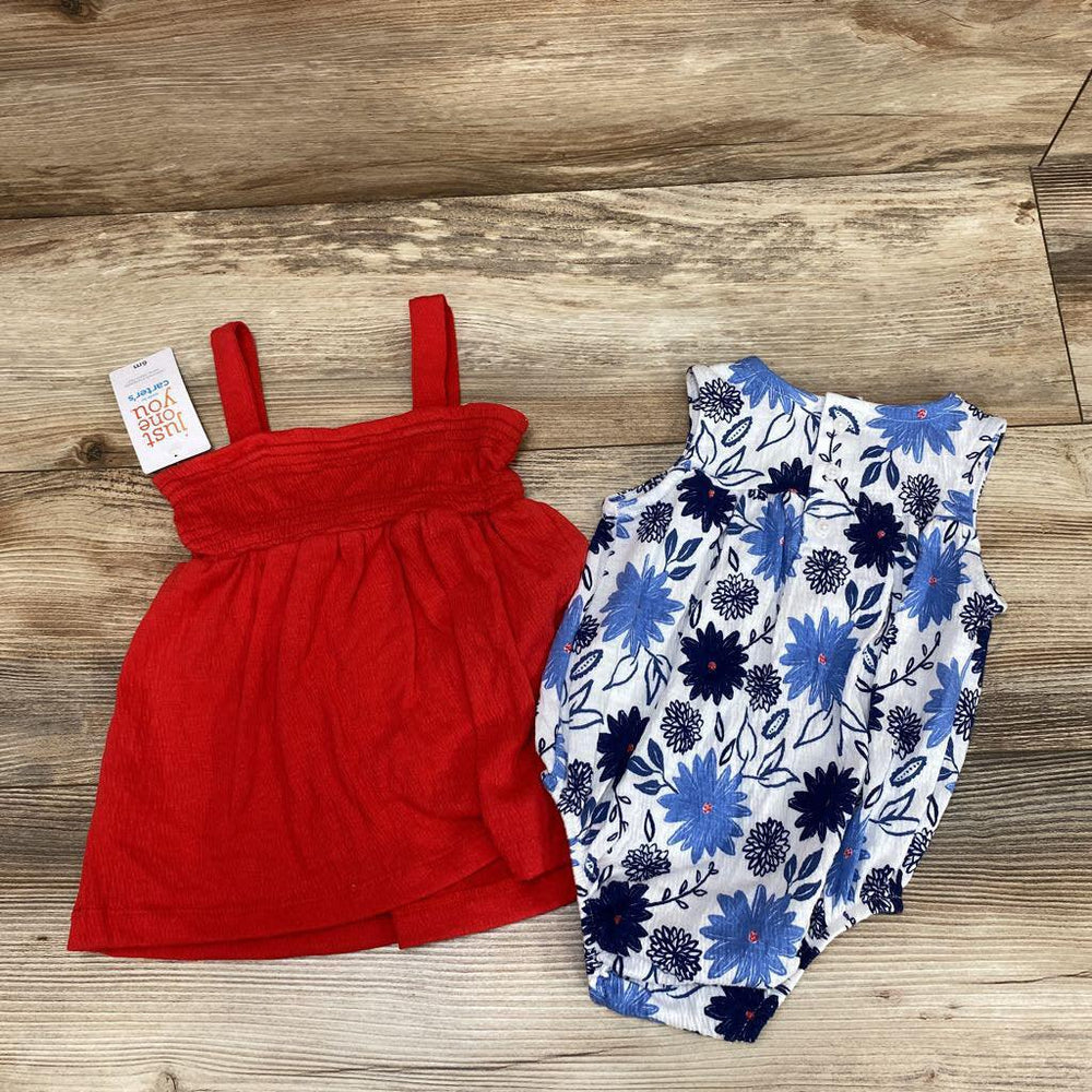 NEW Just One You 3pc Floral Romper Set sz 6m - Me 'n Mommy To Be