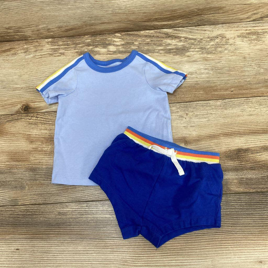 Cat & Jack 2Pc Shirt & Shorts sz 3-6m - Me 'n Mommy To Be