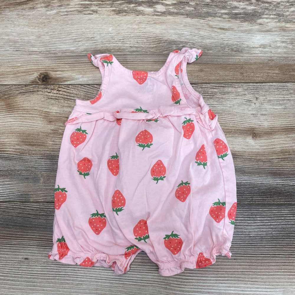 Carter's Strawberry Shortie Romper sz 3M - Me 'n Mommy To Be