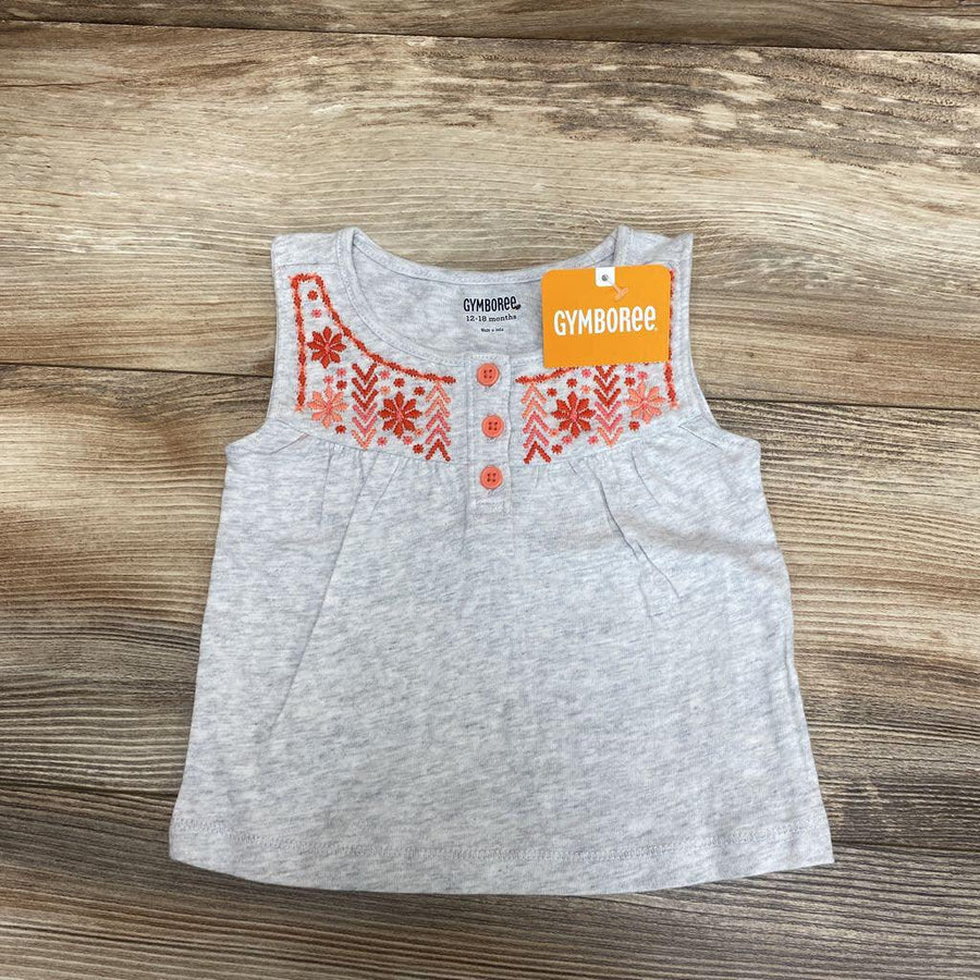 NEW Gymboree Embroidered Tank Top sz 12-18m - Me 'n Mommy To Be