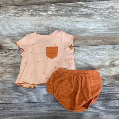 Cat & Jack 2Pc Polka Dot Shirt & Shorts sz NB - Me 'n Mommy To Be