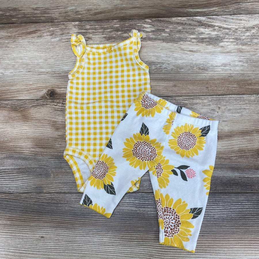 Carter's 2pc Gingham Bodysuit & Pants sz 3m - Me 'n Mommy To Be