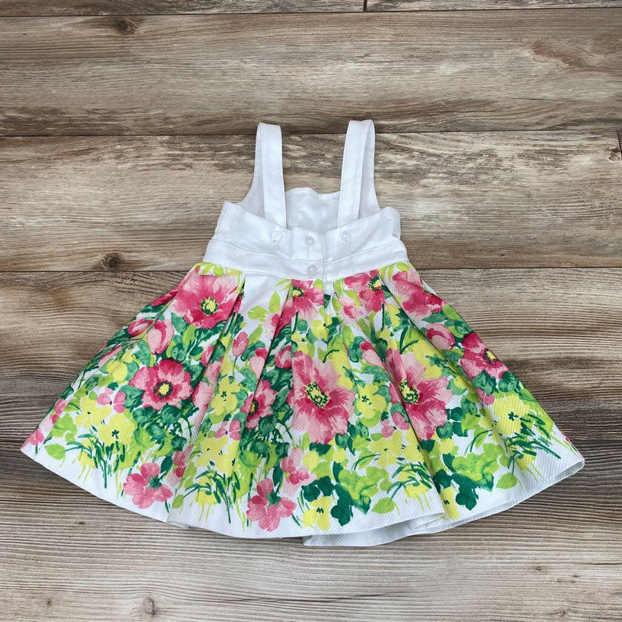 NEW Janie & Jack Floral Border Dress sz 6-12m - Me 'n Mommy To Be