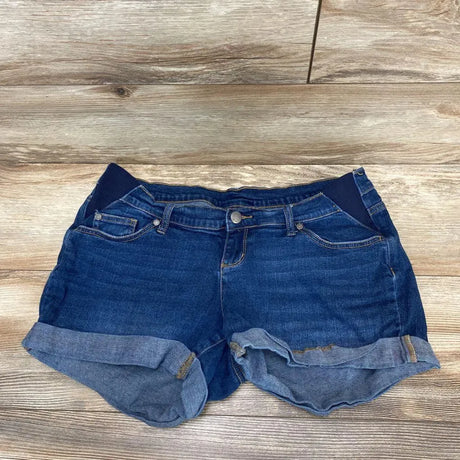 Indigo Blue Side Panel Denim Shorts sz Large - Me 'n Mommy To Be