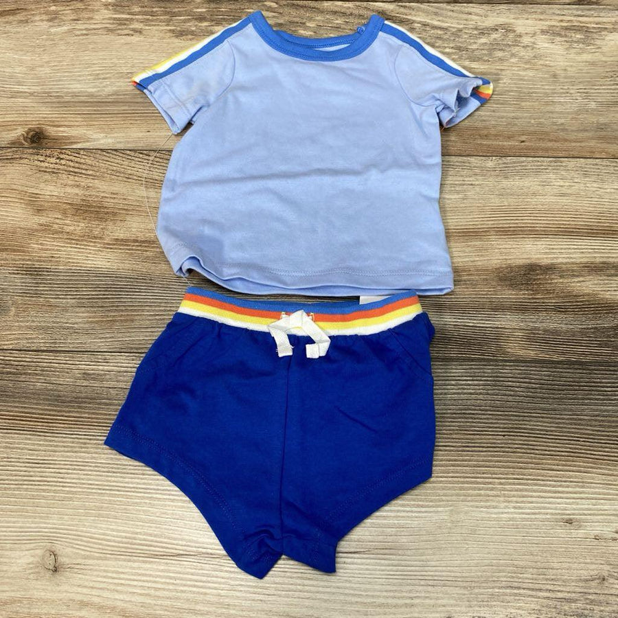 NEW Cat & Jack 2pc Shirt & Shorts sz 3-6m - Me 'n Mommy To Be