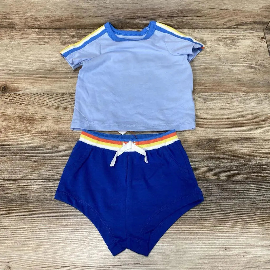 NEW Cat & Jack 2pc Shirt & Shorts sz 3-6m - Me 'n Mommy To Be