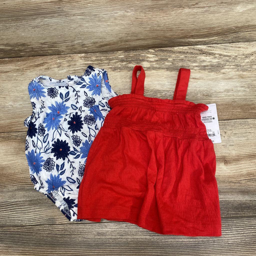 NEW Just One You 3pc Floral Romper Set sz 3m - Me 'n Mommy To Be