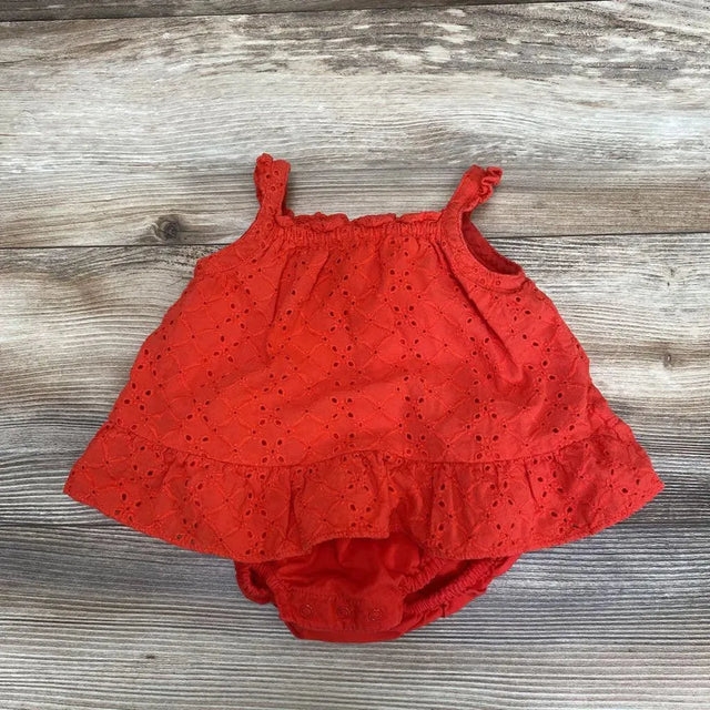 Janie & Jack Eyelet Bodysuit Dress sz 3-6m - Me 'n Mommy To Be