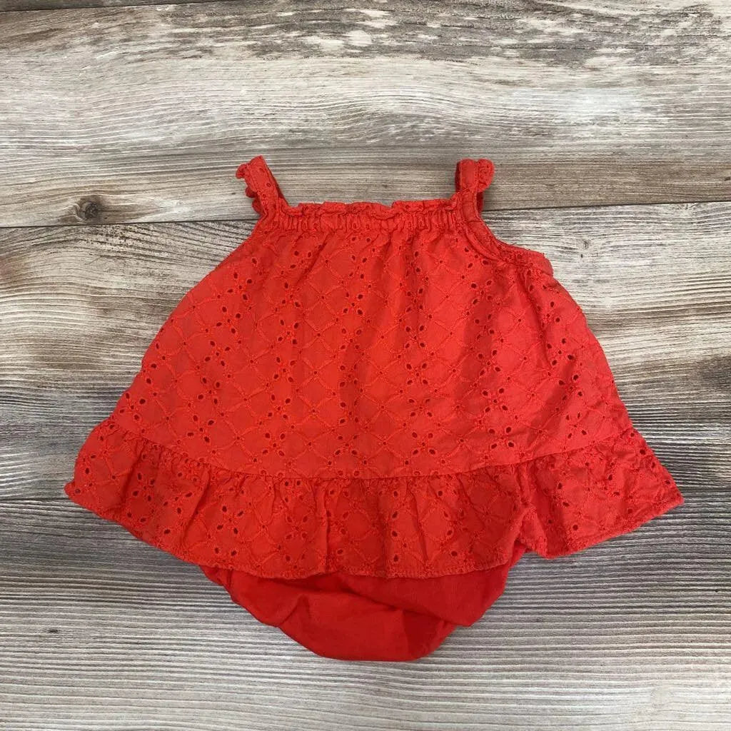 Janie & Jack Eyelet Bodysuit Dress sz 3-6m - Me 'n Mommy To Be