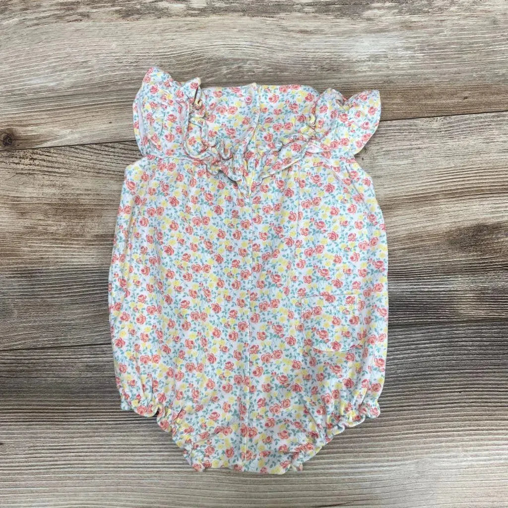 Janie & Jack Ditsy Floral Bubble Romper sz 3-6m - Me 'n Mommy To Be