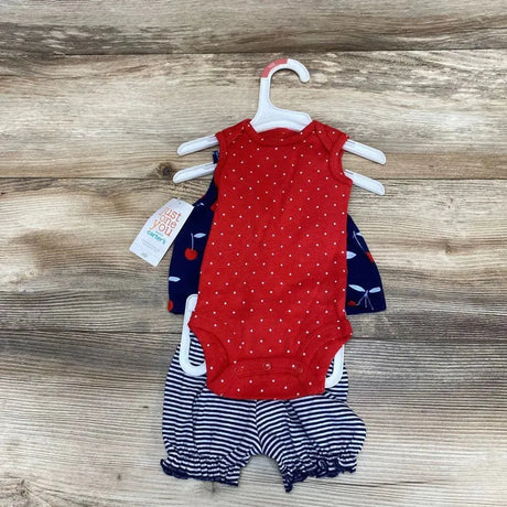 NEW Just One You 3pc Polka Dot Bodysuit Set sz NB - Me 'n Mommy To Be