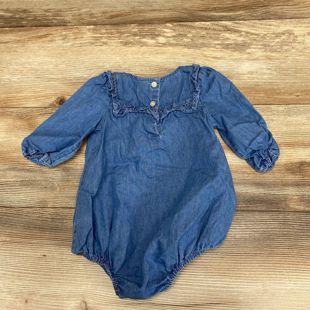 Old Navy Chambray Romper sz 6-12m - Me 'n Mommy To Be
