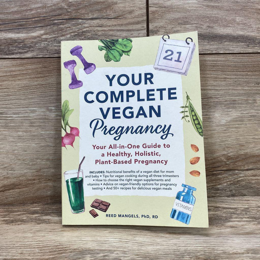 Your Complete Vegan Pregnancy Paperback Book - Me 'n Mommy To Be
