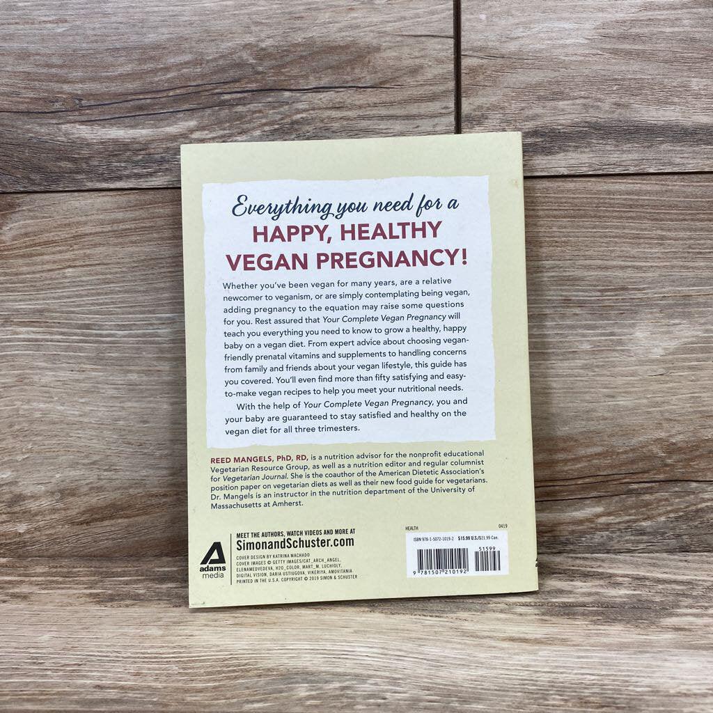Your Complete Vegan Pregnancy Paperback Book - Me 'n Mommy To Be