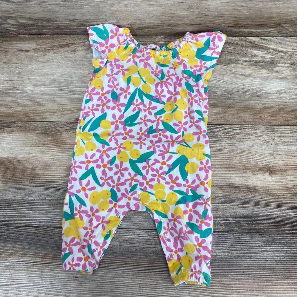 TEA Brand Floral Romper sz 0-3m - Me 'n Mommy To Be