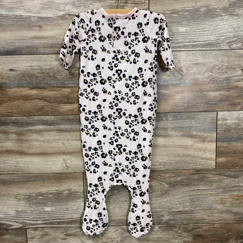 Mudpie Leopard Knotted Gown sz 0-3m - Me 'n Mommy To Be