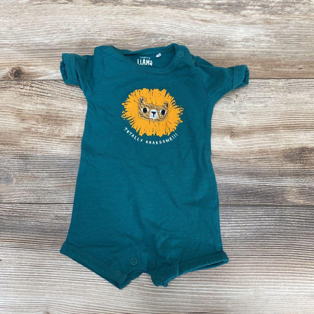 Laughing Llama Shortie Romper sz 3M - Me 'n Mommy To Be