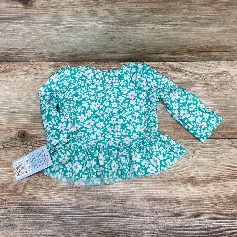 NEW Cat & Jack Floral Rashguard Top sz 3-6m - Me 'n Mommy To Be