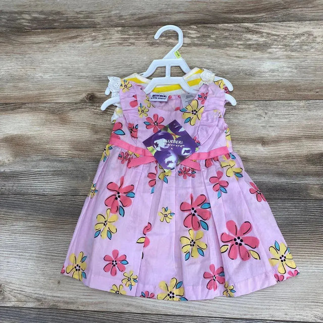 NEW Blueberi Boulevard 2Pk Dresses sz 3-6m - Me 'n Mommy To Be