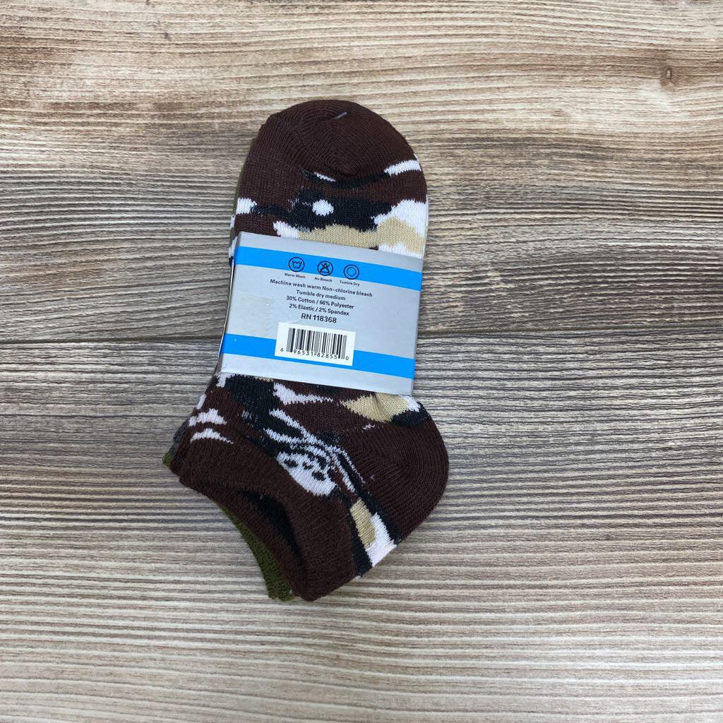 NEW Step Up Skull Camo Socks 3Pk sz 4-6 - Me 'n Mommy To Be
