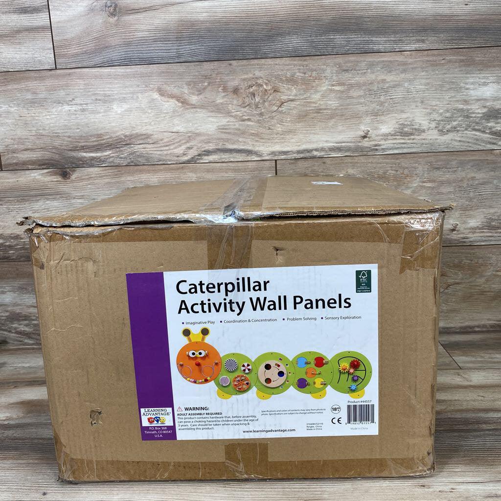 NEW Learning Advantage Caterpillar Activity Wall Panels - Me 'n Mommy To Be